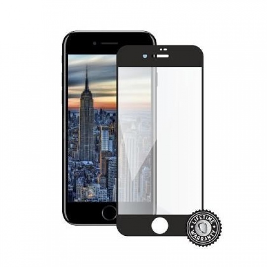 ScreenShield ochrana displeje Tempered Glass pro Apple iPhone 8, černá
