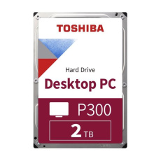TOSHIBA HDD P300 Desktop PC (SMR) 2TB, SATA III, 5400 rpm, 128MB cache, 3,5", RETAIL