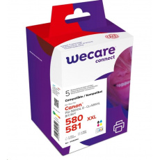 WECARE ARMOR kazeta pre CANON PIXMA TR7550,TR8550,TS6150,TS8150 (K10503W4), čierna+CMY,26ml/4x12.2ml