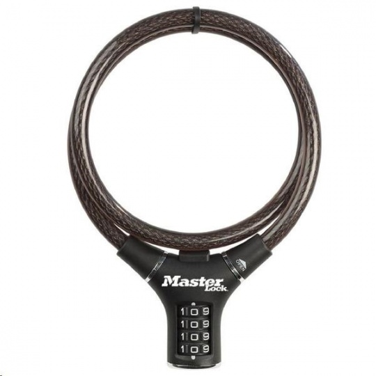 Master Lock Ocelové kombinační lanko na kolo  8229EURDPRO - 0,9m