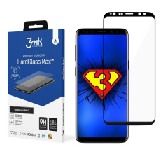 3mk tvrzené sklo HardGlass Max pro Samsung Galaxy S9 Plus 3mk tvrzené sklo HardGlass Max pro Samsung Galaxy S9 Plus