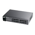 Zyxel GS1100-16 v3 16portový gigabitový ethernetový prepínač, bez ventilátora