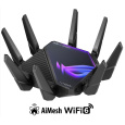 ASUS ROG Rapture GT-AX16000 (AXE16000) WiFi 6E Extendable Gaming Router, 10G & 2.5G porty, Aimesh, 4G/5G