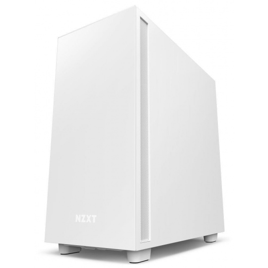 Skriňa NZXT H7 / ATX / 2x120 mm ventilátor / USB-C / 2x USB / sklenená bočnica / biela