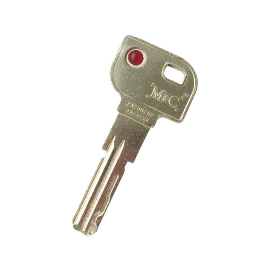 Náhradný kľúč k cylindrickej vložke M&C Color pre Danalock