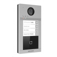 HIKVISION DS-KV8413-WME1, pro povrchovou montáž, zápustná montáž možná po dokoupení krabičky viz.přísluš, čytři tlačítka HIKVISION DS-KV8413-WME1, pro povrchovou montáž, zápustná montáž možná po dokoupení krabičky viz.přísluš, čytři tlačítka