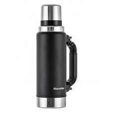 Naturehike velká termoska s držadlem 1250ml 760g - černá Naturehike velká termoska s držadlem 1250ml 760g - černá