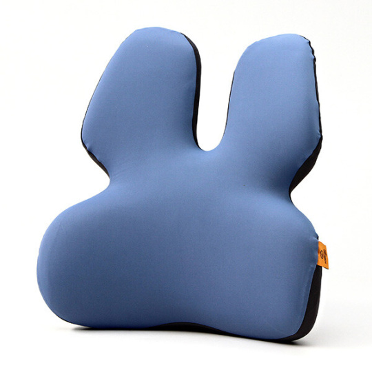 Bedrová opierka, ergonomická, modro šedá, pamäťová pena, Powerton