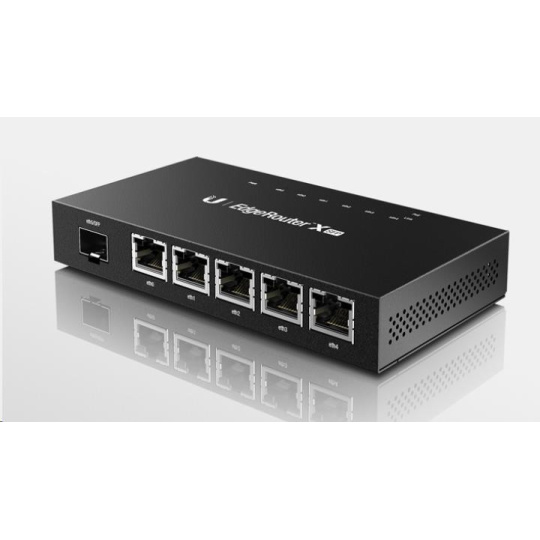 UBNT EdgeMAX EdgeRouter X SFP [880MHz dual-core CPU, 256MB RAM,Poškozený obal UBNT EdgeMAX EdgeRouter X SFP [880MHz dual-core CPU, 256MB RAM,Poškozený obal