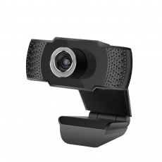 C-TECH webkamera CAM-07HD, 720P, mikrofón, čierna - AKCIA