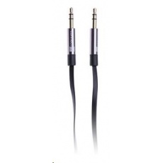 CONNECT IT Kabel audio 3,5mm Jack 1m, plochý (M/M, stereo) CONNECT IT Kabel audio 3,5mm Jack 1m, plochý (M/M, stereo)