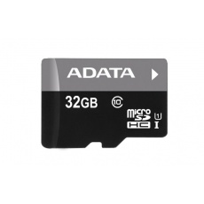 Karta ADATA MicroSDHC 32GB UHS-I Class 10, A1 + SD adaptér, Premier
