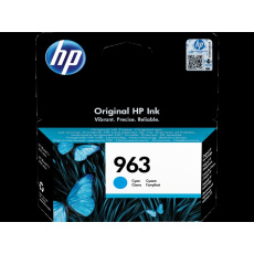 HP 963 Cyan Original Ink Cartridge (700 pages)