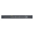 Zyxel GS1920-24HPv2 28-portový gigabitový WebManaged PoE switch, 24x gigabit RJ45, 4x gigabit RJ45/SFP, 802.3at, 375 W pre PoE