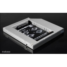 AKASA HDD box N.Stor S12, 2.5" SATA HDD/SSD v šachte pre optickú jednotku SATA (výška HDD do 13 mm)