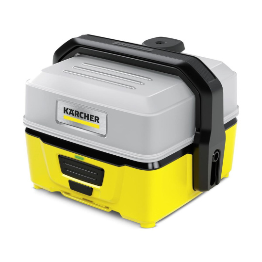 Karcher OC 3 outdoorová myčka, přenosná, tlaková, 120 l/h, 5 bar, vodní filtr, akumulátorový pohon