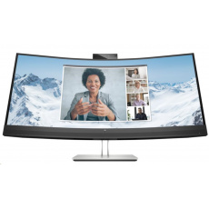 HP LCD ED E34m G4 Zakrivený konferenčný monitor 34",3440x1440,IPS w/LED,400,3000:1, 5ms,DP 1.2, HDMI, 4xUSB3, USB-C, webová kamera