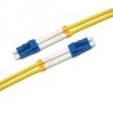 Duplexní patch kabel SM 9/125, OS2, LC-LC, LS0H, 2m