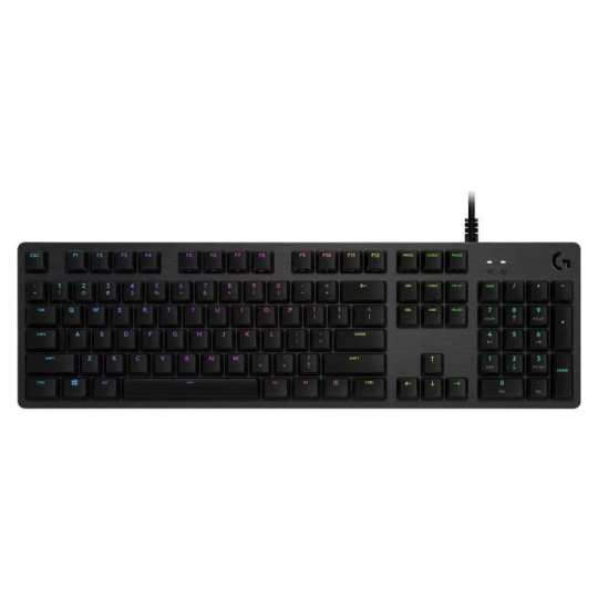 Logitech Mechanical Gaming Keyboard G512 CARBON LIGHTSYNC RGB with GX Red switches - CARBON - US INT'L - USB - IN