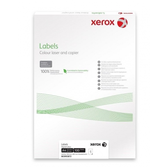 Papier na štítky Xerox - farebná digitálna tlač - Colotech Label (250 listov, SRA3)