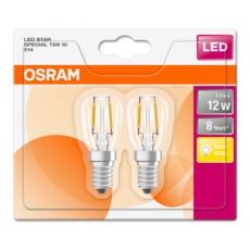 OSRAM LED STAR SPECIAL T26 Filament 1,3W 827 E14 110lm 2700K (CRI 80) 8000h A++ (Krabička 2ks) OSRAM LED STAR SPECIAL T26 Filament 1,3W 827 E14 110lm 2700K (CRI 80) 8000h A++ (Krabička 2ks)
