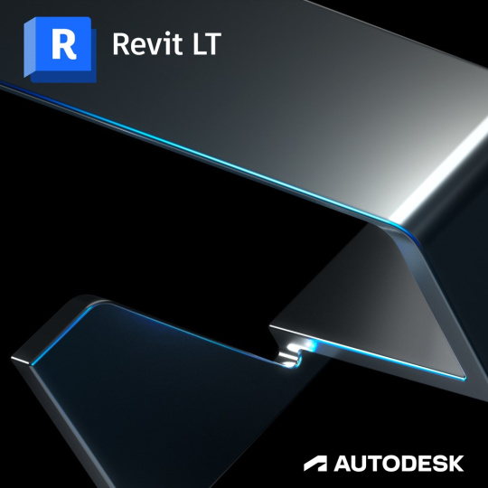 Autodesk Revit LT Suite, 1 komerční uživatel, prodloužení pronájmu o 1 rok