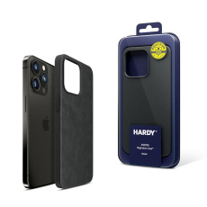 3mk ochranný kryt HARDY MagFabric Case pro Apple iPhone 15 Pro, Black