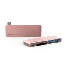 Gmobi Multi-port USB-C Hub - Rose Gold