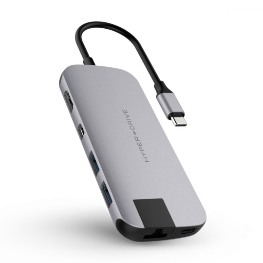 HyperDrive SLIM USB-C Hub - Space Gray