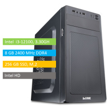 ABCOM KA122022,  i3-124000, 8GB RAM, 256 GB M.2 SSD