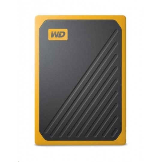 SanDisk WD My Passport SSD externý 500 GB , USB-C 3.2 , 1050/1000 MB/s R/W PC a Mac , zlatá