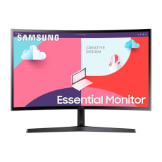 BAZAR - #SAMSUNG MT LED LCD Monitor 27" S366C FullHD - Prohnutý 1800R, VA, 1920x1080, 4ms, 75Hz,HDMI,VGA - Poškozený oba