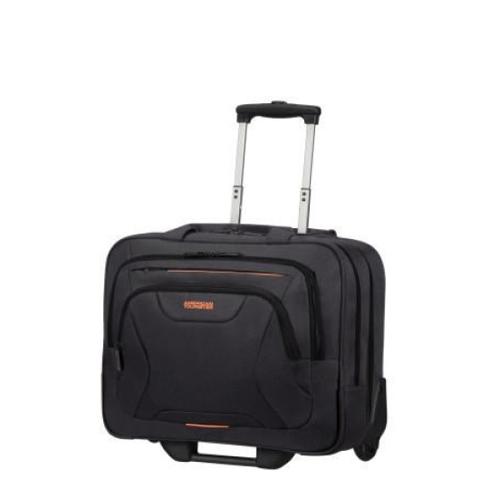 Samsonite American Tourister AT WORK Rolling tote 15.6" black/orange