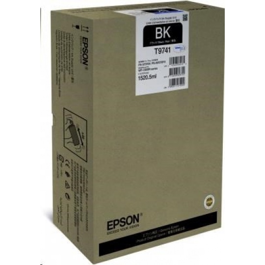 Čierny atrament EPSON WorkForce Pro WF-C869R Black XXL Ink Supply Unit 1.520,5 ml