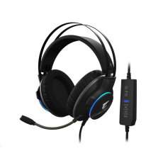 GIGABYTE sluchátka s mikrofonem AORUS H1, headset, USB GIGABYTE sluchátka s mikrofonem AORUS H1, headset, USB