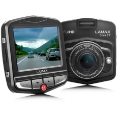 LAMAX DRIVE C7 - kamera do auta - poskozeny obal LAMAX DRIVE C7 - kamera do auta - poskozeny obal