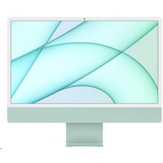 APPLE 24-inch iMac with Retina 4.5K display: M1 chip with 8-core CPU and 8-core GPU, 512GB - Green