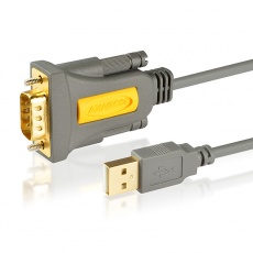 AXAGON ADS-1PQ, USB2.0 - sériový RS232 DB9 FTDI adaptér / kábel 1,5m