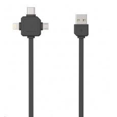 Allocacoc USBcable USB-C Black Allocacoc USBcable USB-C Black