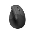 Logitech Lift Left Vertikální ergonomická myš pro leváky, graphite/ black