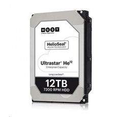 Western Digital Ultrastar® HDD 12TB (HUH721212ALE600) DC HC520 3.5in 26.1MM 256MB 7200RPM SATA 512E ISE (ZLATÝ)