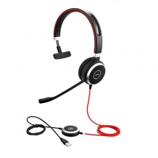 Jabra náhlavní souprava Evolve 40, mono, USB + 3,5 mm jack, NC, MS Jabra náhlavní souprava Evolve 40, mono, USB + 3,5 mm jack, NC, MS