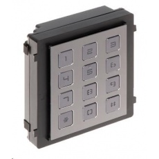 HIKVISION DS-KD-KP, numerická klávesnice pro modulární videotelefony HIKVISION DS-KD-KP, numerická klávesnice pro modulární videotelefony