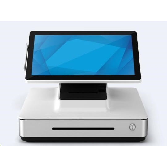 Elo PayPoint Plus, 39.6 cm (15,6''), Projected Capacitive, SSD, MSR, Scanner, Android, white