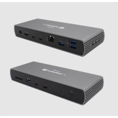 BAZAR - i-tec Thunderbolt 4 Dual Display Dokovací stanice + Power Delivery 96W - Poškozený obal (Komplet)