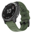 RhinoTech řemínek pro Garmin QuickFit silikonový outdoor 26mm tmavě zelený