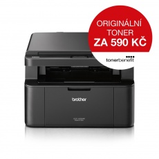 Multifunkčný laserový prístroj BROTHER DCP-1622WE A4, skenovanie A4, 20 str./min., 16 MB, 600x600kopírovanie, GDI, USB, WiFi