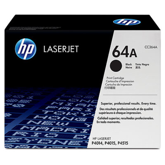 Toner HP 64A čierny CC364A  pre LJ P4014/P4015/P4510 (10,000 strán)
