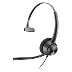 Poly EncorePro 310 Monoaural with Quick Disconnect Headset TAA Poly EncorePro 310 Monoaural with Quick Disconnect Headset TAA