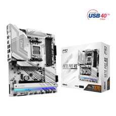 ASRock MB Sc AM5 X870 PRO RS, AMD X870, 4xDDR5, 1xHDMI, 2xThunderbolt